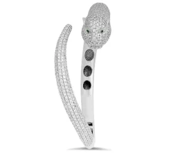 Big Cat Pave Bangle