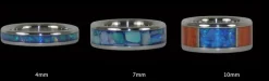 Big Kahuna Titanium Ring With Lapis