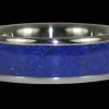 Blue Lapis Titanium Ring