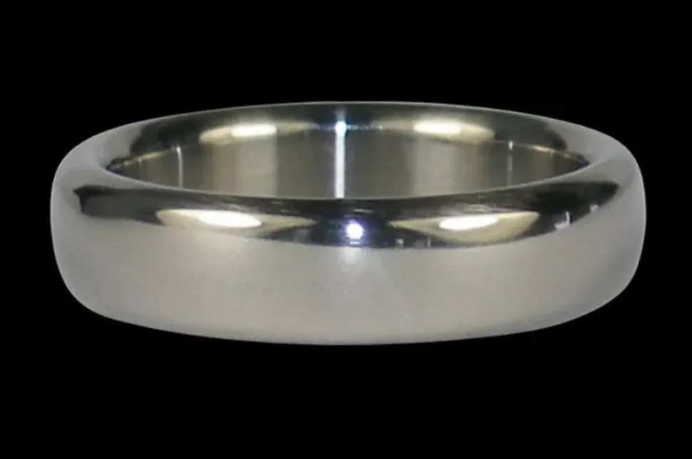 Classic Style Titanium Ring Number One