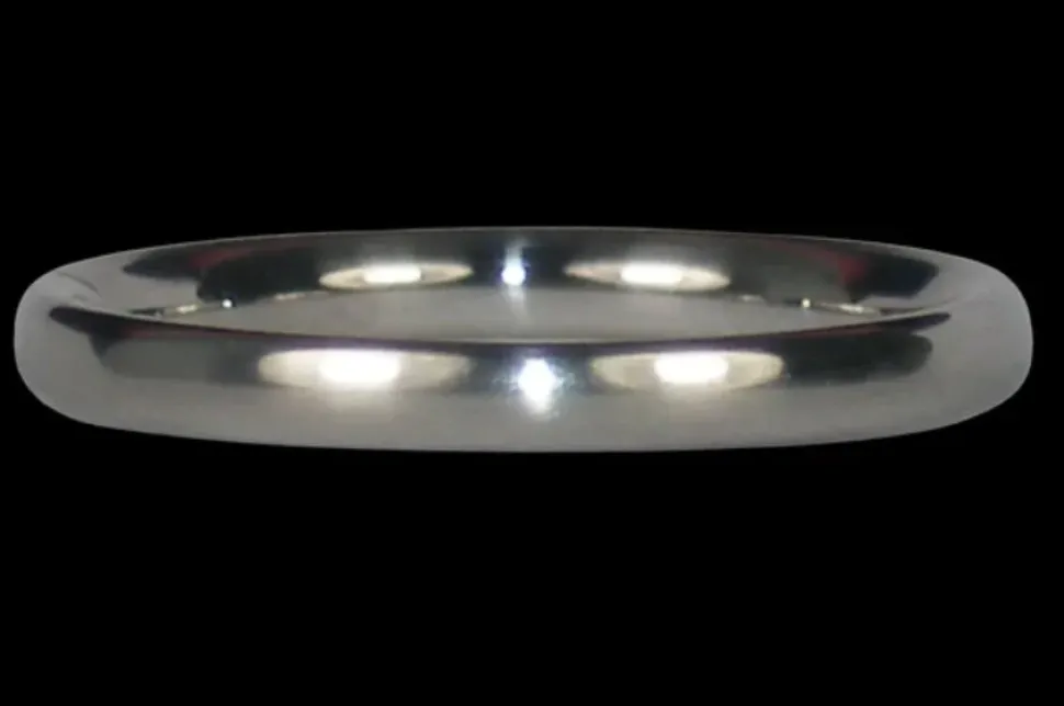 Classic Style Titanium Ring Number One