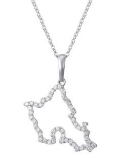 14K "Oahu" Pendant With 50 Diamonds
