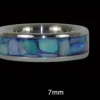 Ohia Wood Titanium Ring