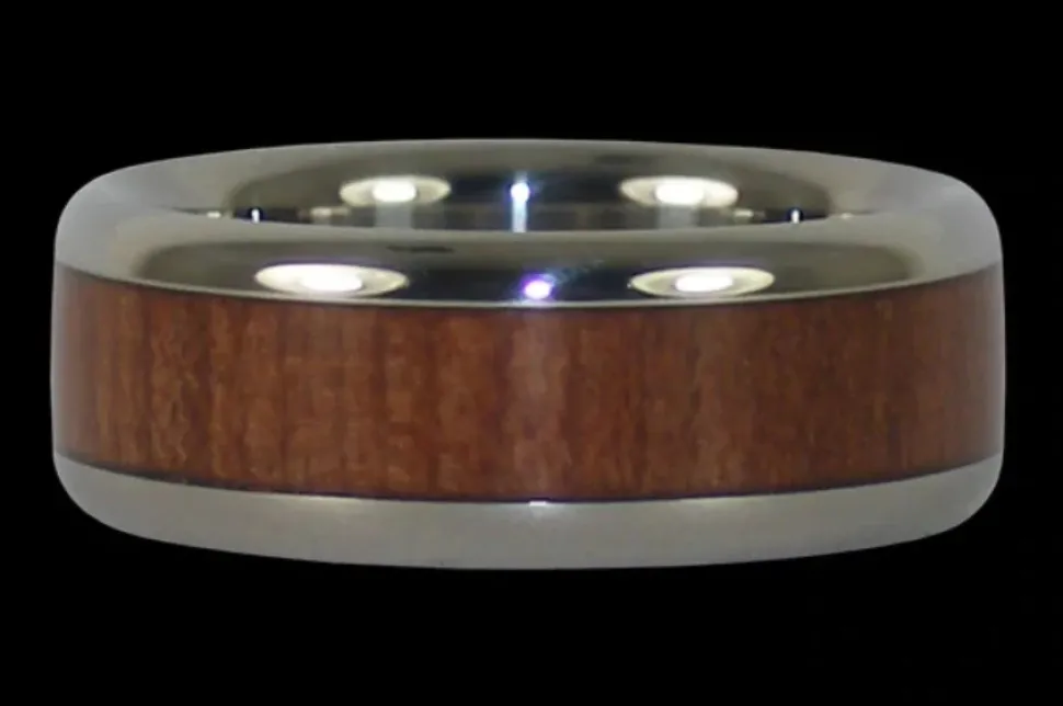 Redwood Titanium Ring
